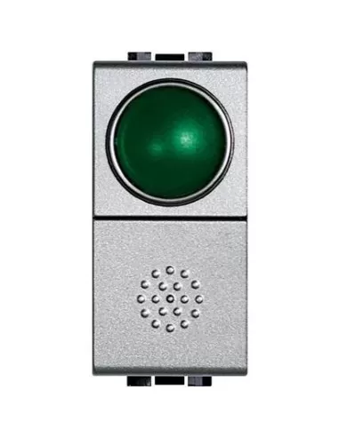 Bouton de support de lampe vert Bticino Light Tech NT4038V